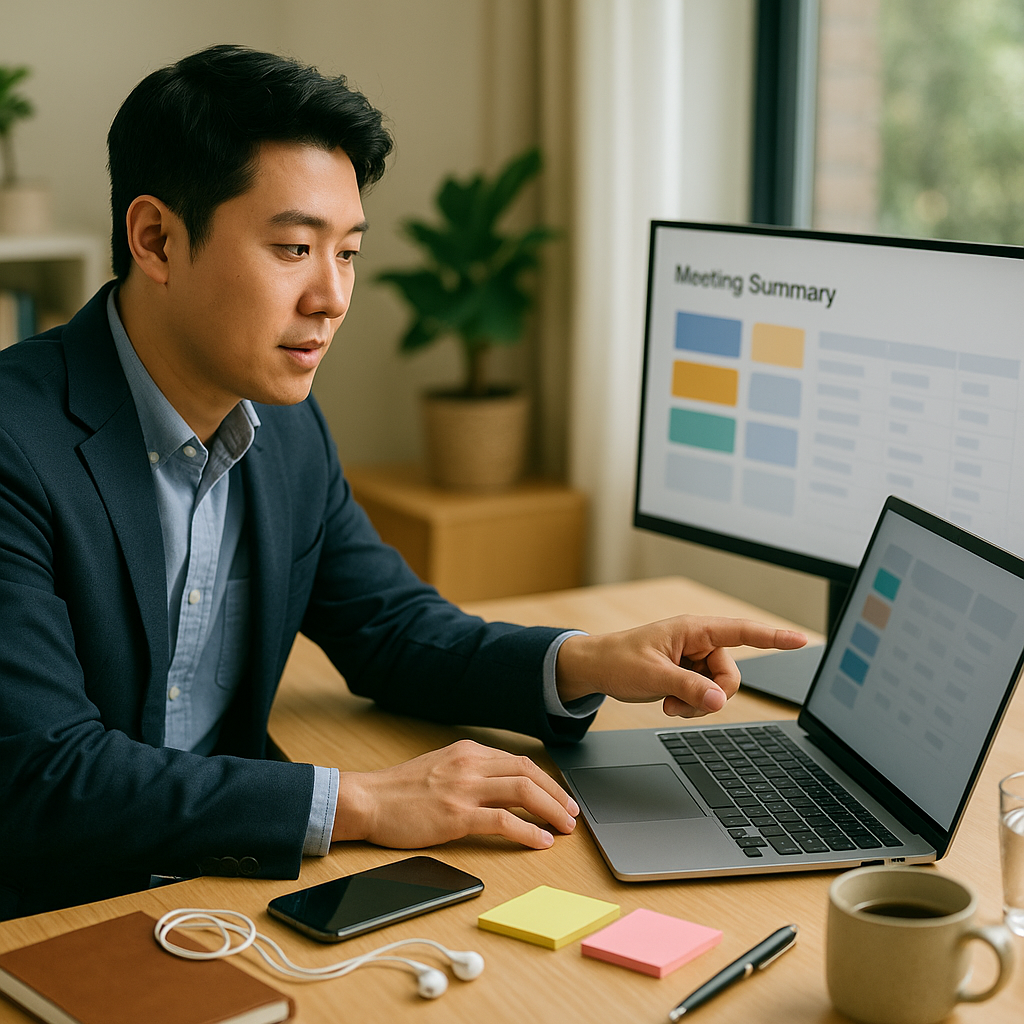 ChatGPT 데스크톱 앱으로 회의록 자동 요약 설정 가이드 (Windows/Mac)